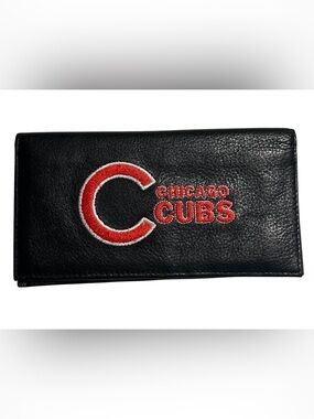 Men’s Chicago Cubs Leather Wallet
